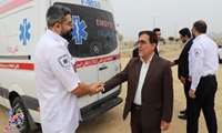 Visiting comprehensive health service center and emergency personnel 115 Arad and Fadagh